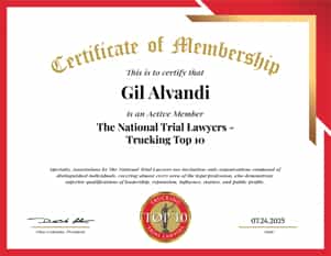 NTL Yruck top 10 - Gil Certificate